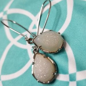 Kendra Scott drusy earrings
